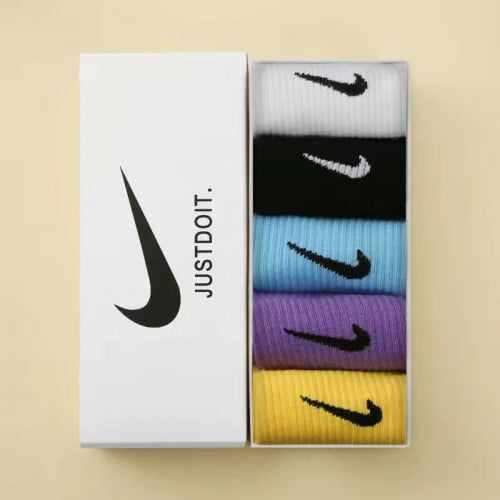 Nike Socks Multi Colour (5 Pack)