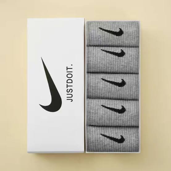 Nike Grey Socks (5 Pack)