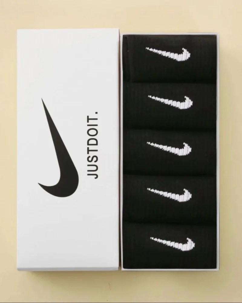 Nike Black Socks (5 Pack)