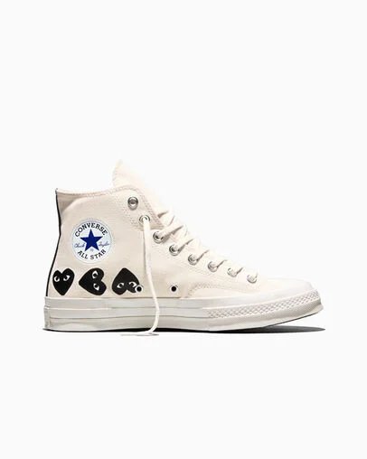 Converse x Comme des Garçons PLAY Chuck 70 Multi Heart High Top